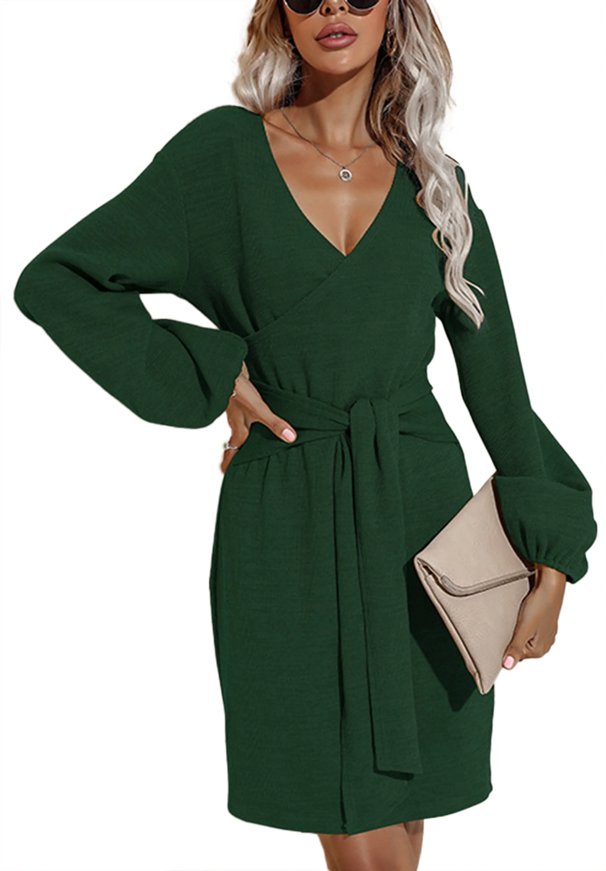 Solid color Mini Dress