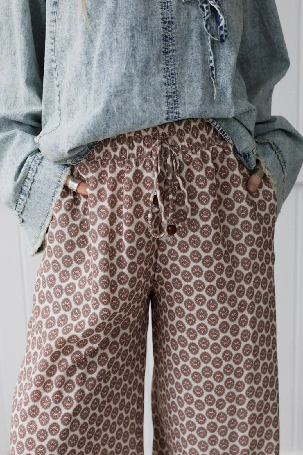 The Nest True Wanderer Pants - Light Taupe