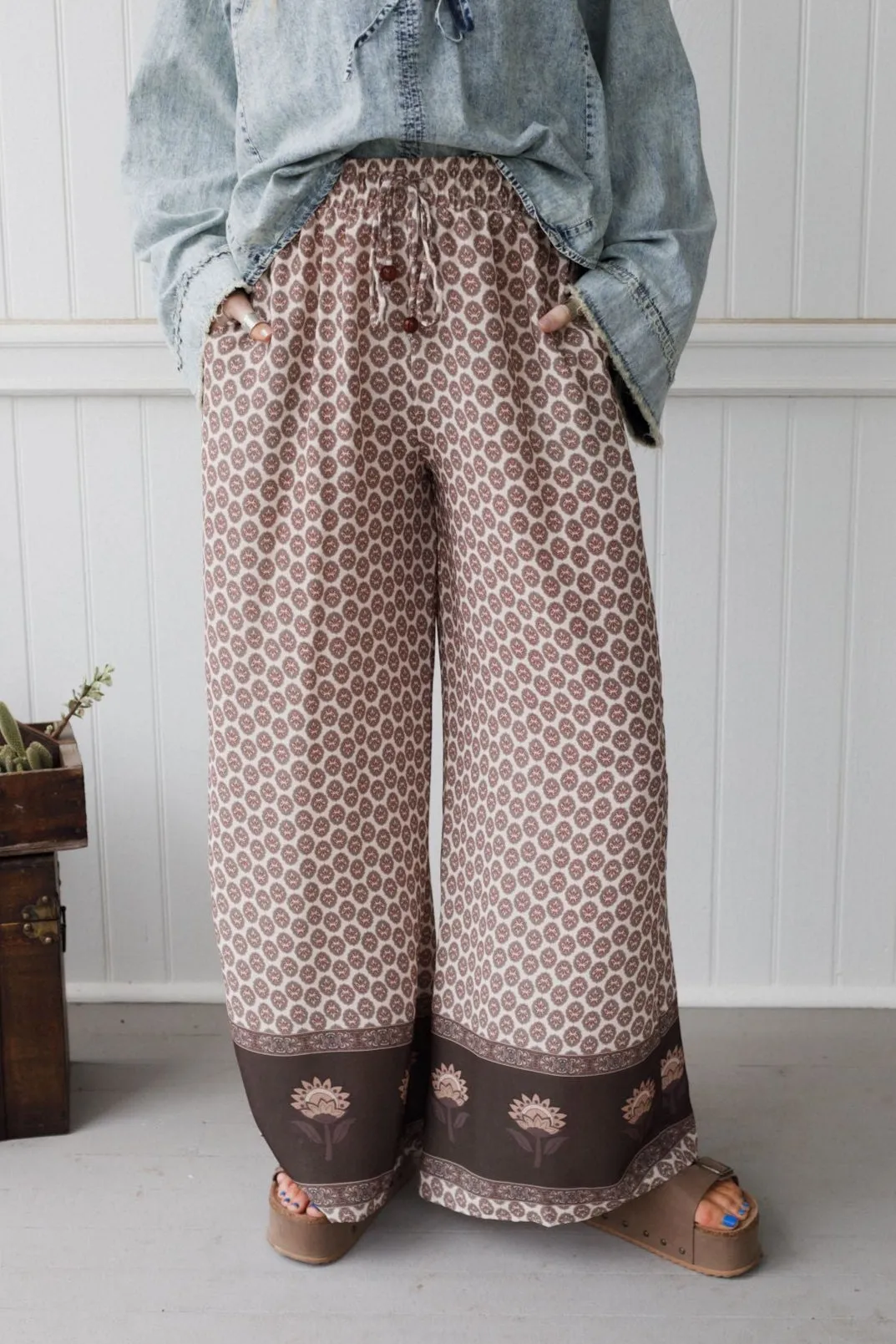 The Nest True Wanderer Pants - Light Taupe