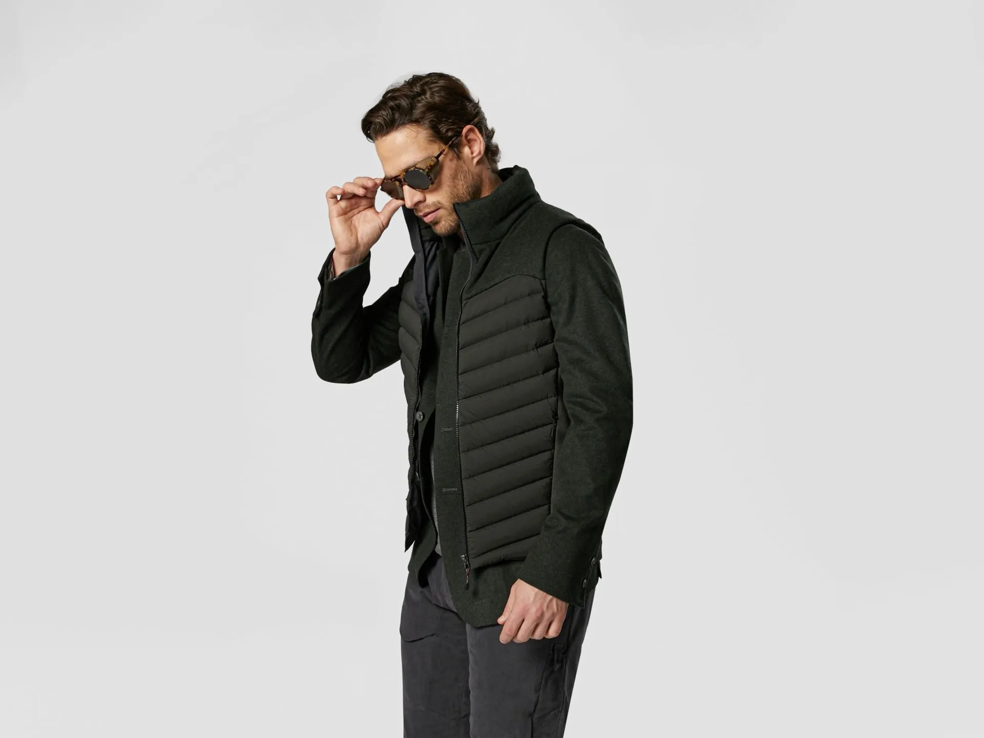 WARMER VEST - DARK GREEN