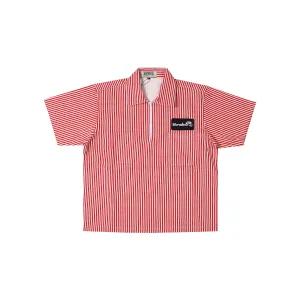 Wormhole Altezza Mechanic Shirts Pinstripe Red/White